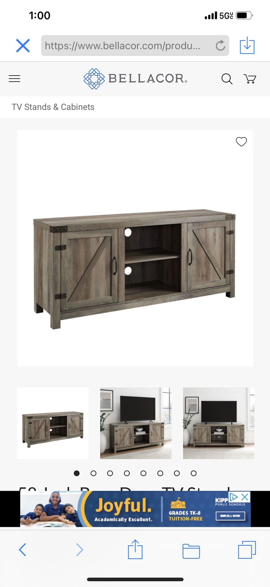 Tv Stand 58”