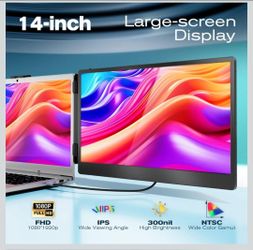 Teemgee  14" Laptop screen extender