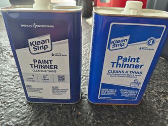 2 Quarts Klean paint thinner