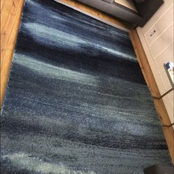 IKEA SÖNDERÖD High Pile Rug 5x7 Blue – Moving Sale