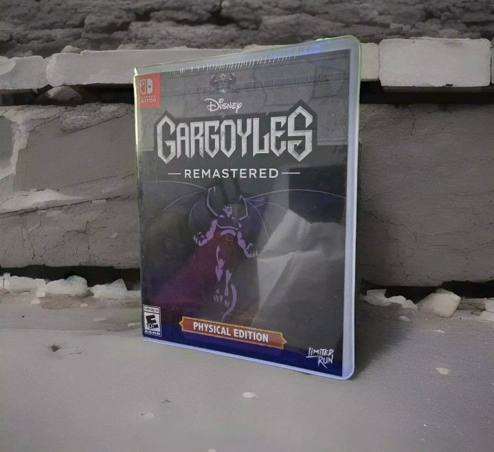 Gargoyles Remastered Classic Edition VHS Shell - Nintendo Switch - Limited Run