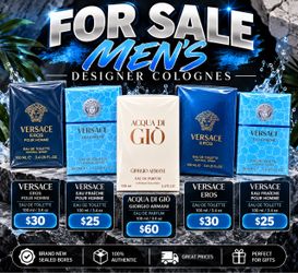 Men's Designer Cologne