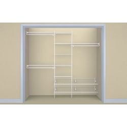 ClosetMaid 5’-8’ SuperSlide Closet Organizer – Brand New! ($30)