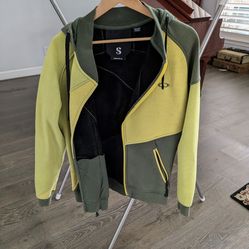 Vintage Oakley Lined Zipper Surf Hoodie Size Men's Small