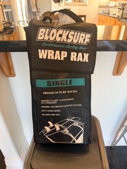 Blocksurf Wrap Rax Single Premium Surf Racks