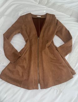 brown coat 