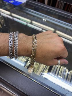 14k Monaco bracelet