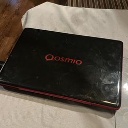 Toshiba Qosmio x505 Laptop Intel Untested As Is For Parts/Repair