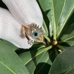 Ring Eye Retro, Ring Boho, Ring Vintage