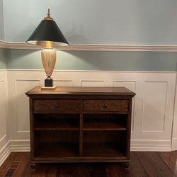 Mid Central WOODEN FURNITURE WITH TWO DRAWS AND SHELVES
