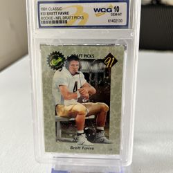 Football Card: 1991 Classic #30 Brett Favre