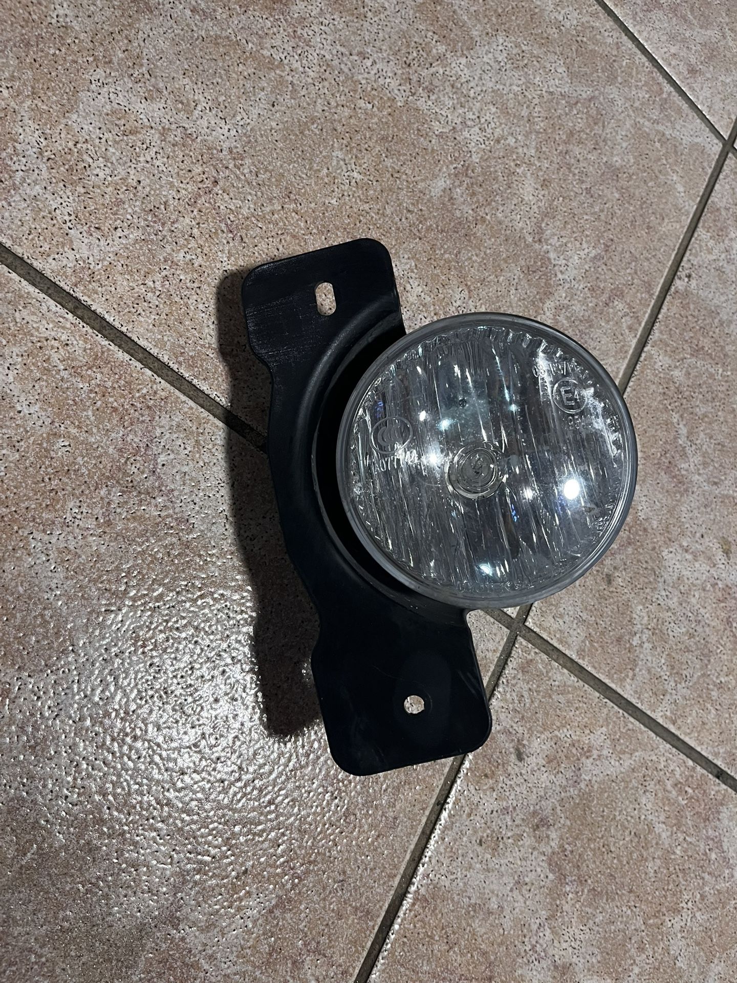 Jeep Wrangler JK steel bumper driver side fog light