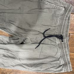 Gray joggers men’s L