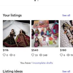 Barbie Portuguese Dressed As Morgan Lafey And Juliette Barbie Doll's 