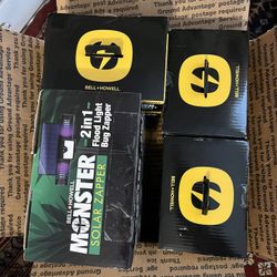 Solar Powered Lights & Bug Zapper