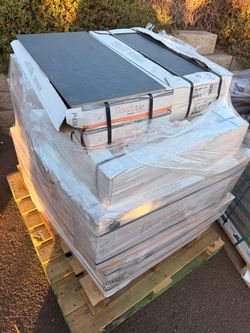 448 sq.ft slate black porcelain 12x24 tiles