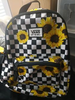 Vans sunflower mini backpack