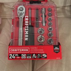 24pc  Socket Set