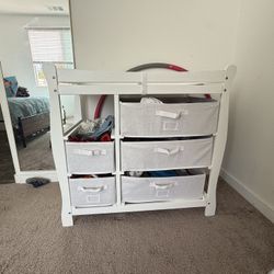 Changing Table With Storage 
