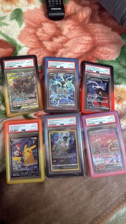 PSA 10 Pokemon cards asking 3,500 or trade for bubble mew