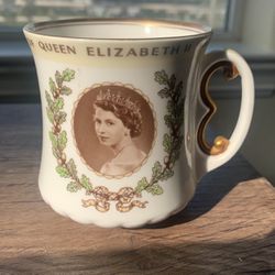Royal Doulton Queen Elizabeth II Coronation 1953 Mug