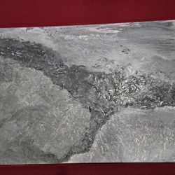 24×36 gray abstract-textured art 