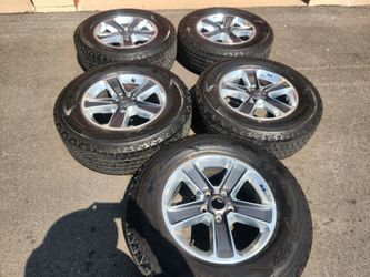 18" Jeep Wrangler Factory Wheels And Tires