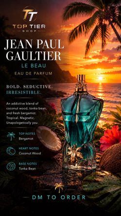 Le Beau  Jean Paul Gaultier Le Beau Le Parfum 125ml | Brand New