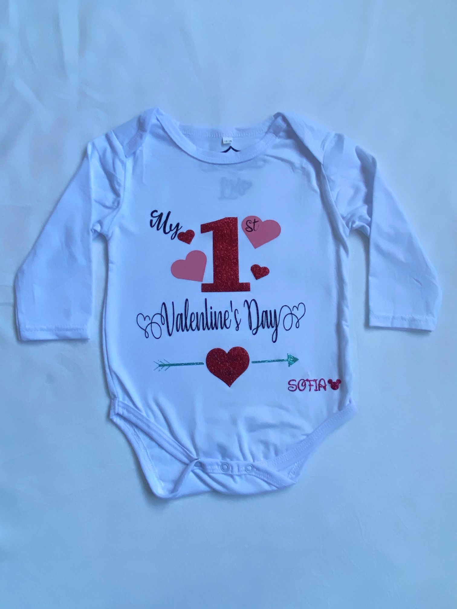 Valentine’s Bodysuit For Baby 
