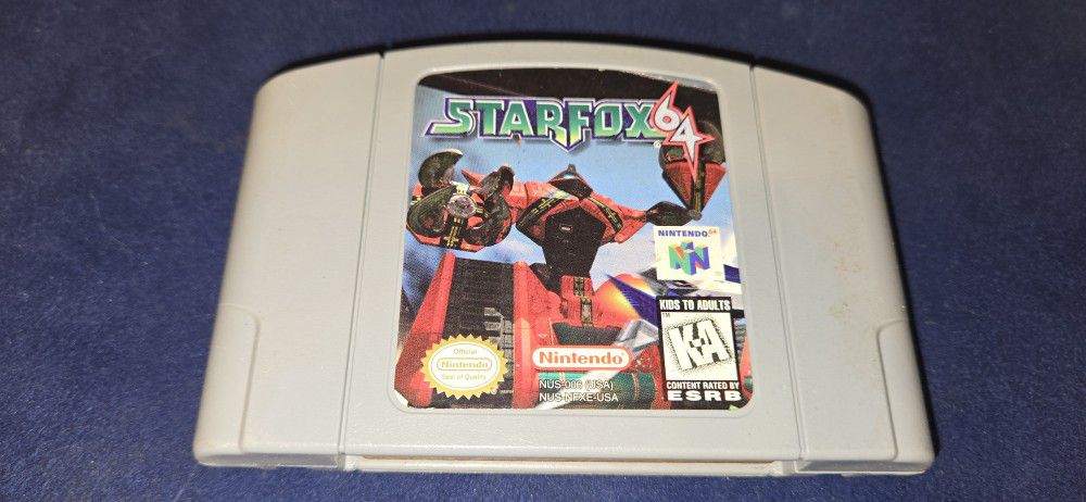 Star Fox 64 - N64 *pending pick-up*