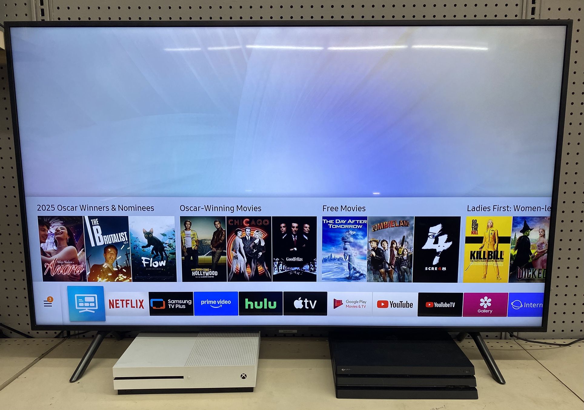 Samsung 55 Inch Tv And Xbox One S And PS4 Pro Bundle
