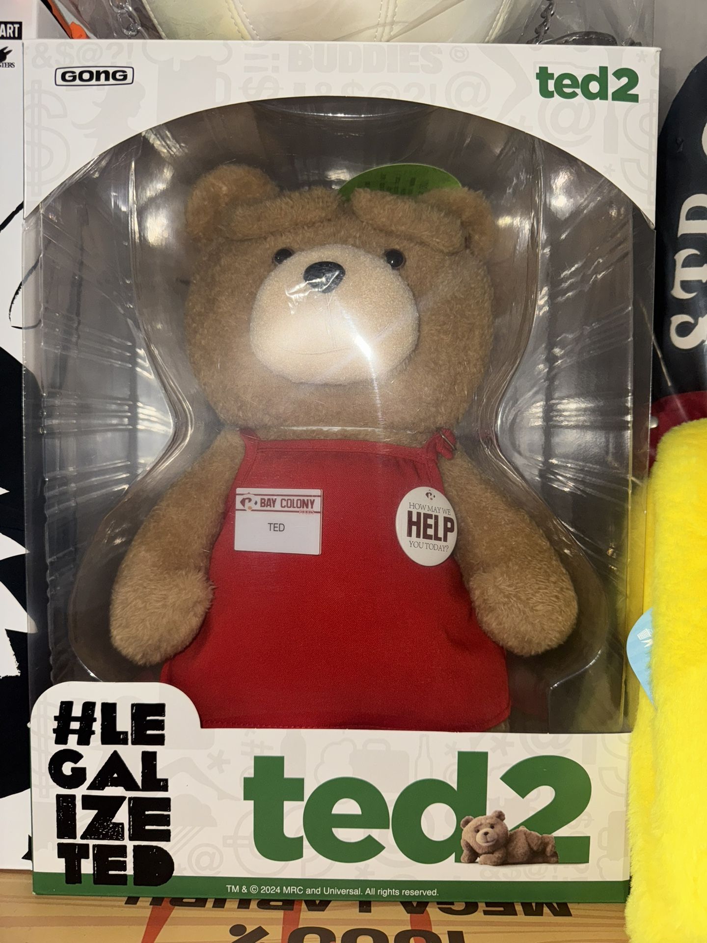 Ted2 Plush Doll Pomart
