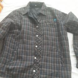 DC Lined Flannel Jacket Size Medium 
