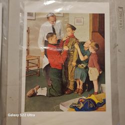 Normon Rockwell Lithographs Post 1