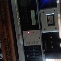 Vintage Jvc Stereo Receiver  Turntable  Monster Power 