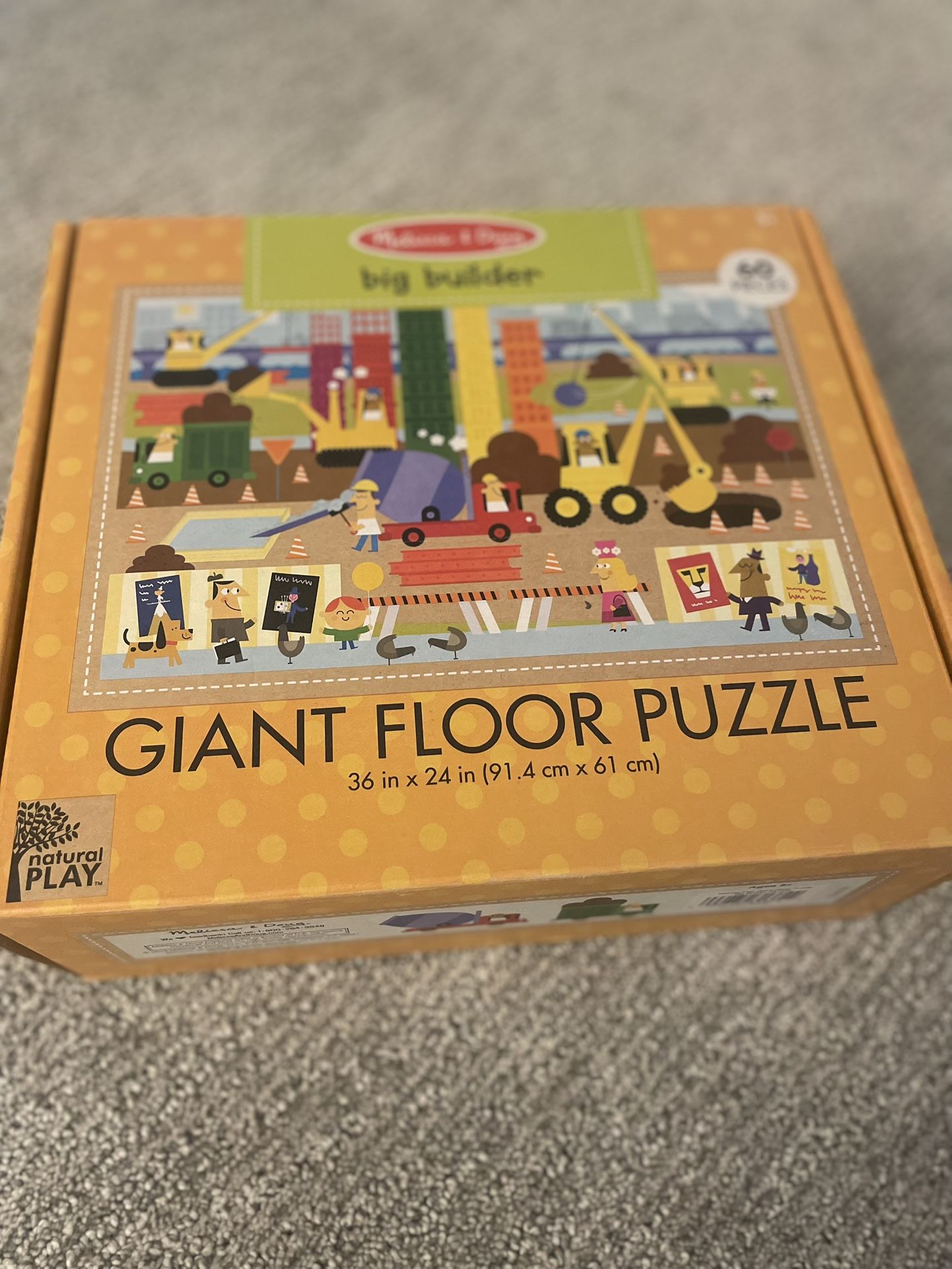Giant Floor 60 piece puzzle