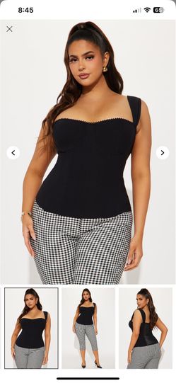 Black Corset Top