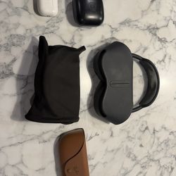 Meta Glasses And Wireless Headphones