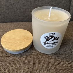 3D’s Essentials Organic Beeswax Candle “Lemon Sugar Scent” 10 oz.