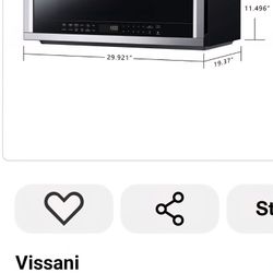 vissani  Microwave  1.2 1000w