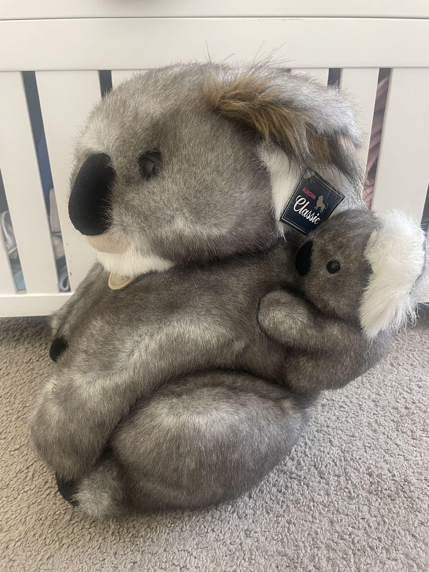 Koala mom & baby stuffed animal