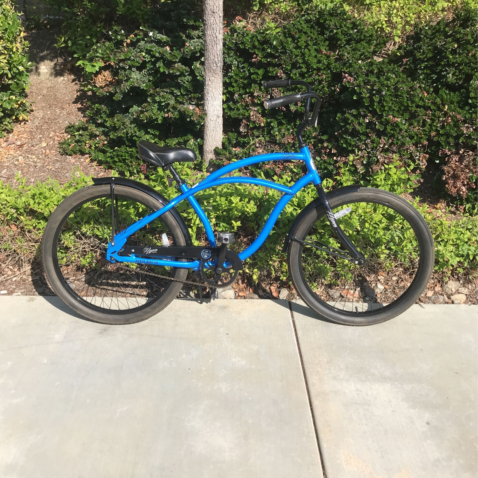 26” Hyper Bike Co. Mens Royal Blue Beach Cruiser