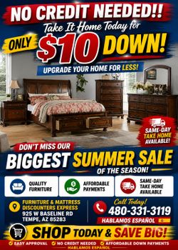 Take home today with only $10 DOWN 