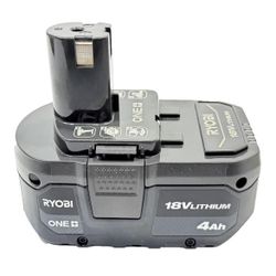 RYOBI 18 volt ONE + lithium-ion 4.0 Ah