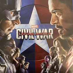Marvel CAPTAIN AMERICA Civil War (Blu-Ray-2016)