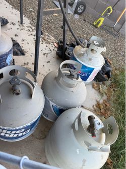 Propane tanks (empty)