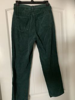 Pacson Hunter Green Corduroy pants size 24, very good condition