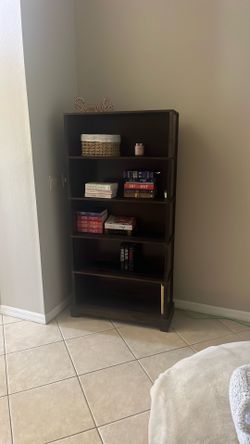 wooden shelf