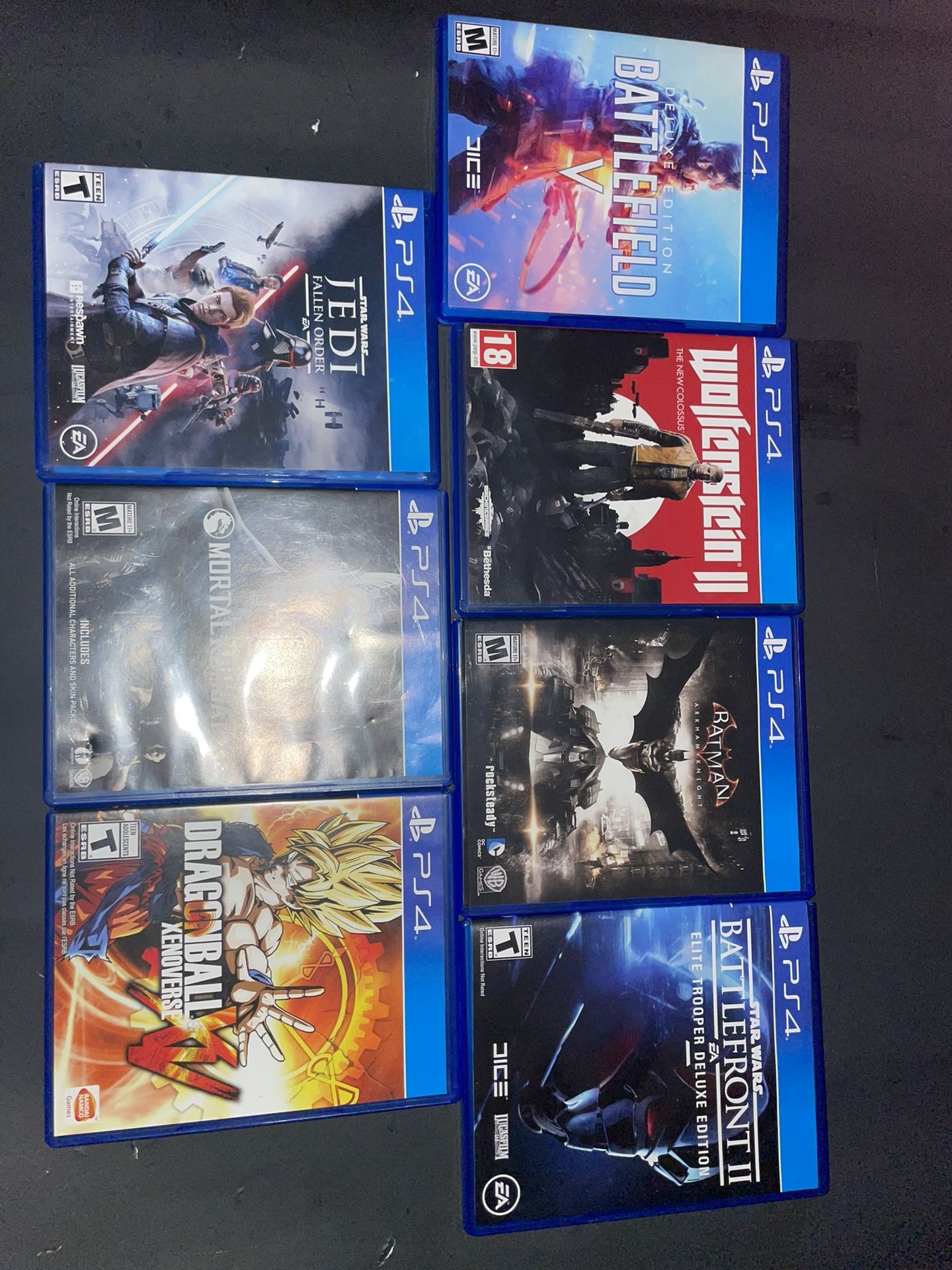 PS4 Games Lot
