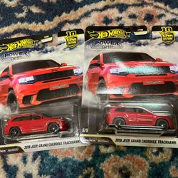 Hot Wheels Premium Car Culture Power Trip 2019 Jeep Grand Cherokee TrackHawk 